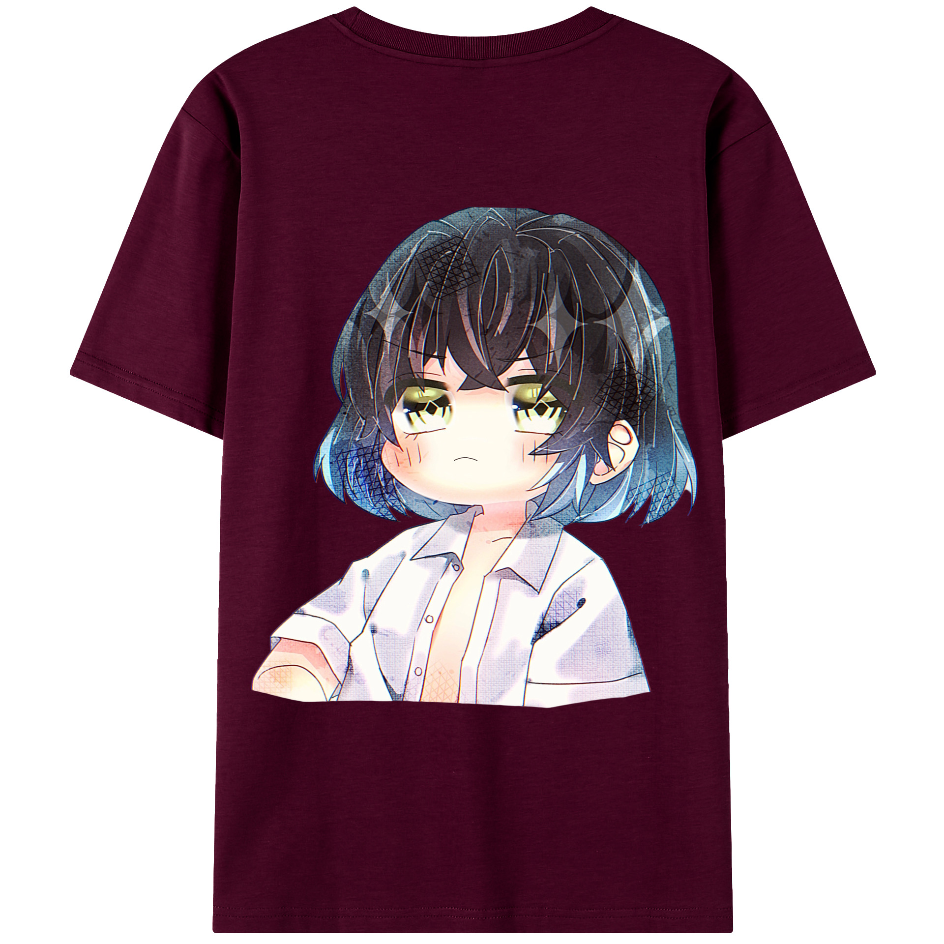 （画像用） 鬼滅の刃（きめつのやいば）嘴平 伊之助／はしびら いのすけ Hashibira Inosuke レディース半袖Tシャツ(バックプリント)